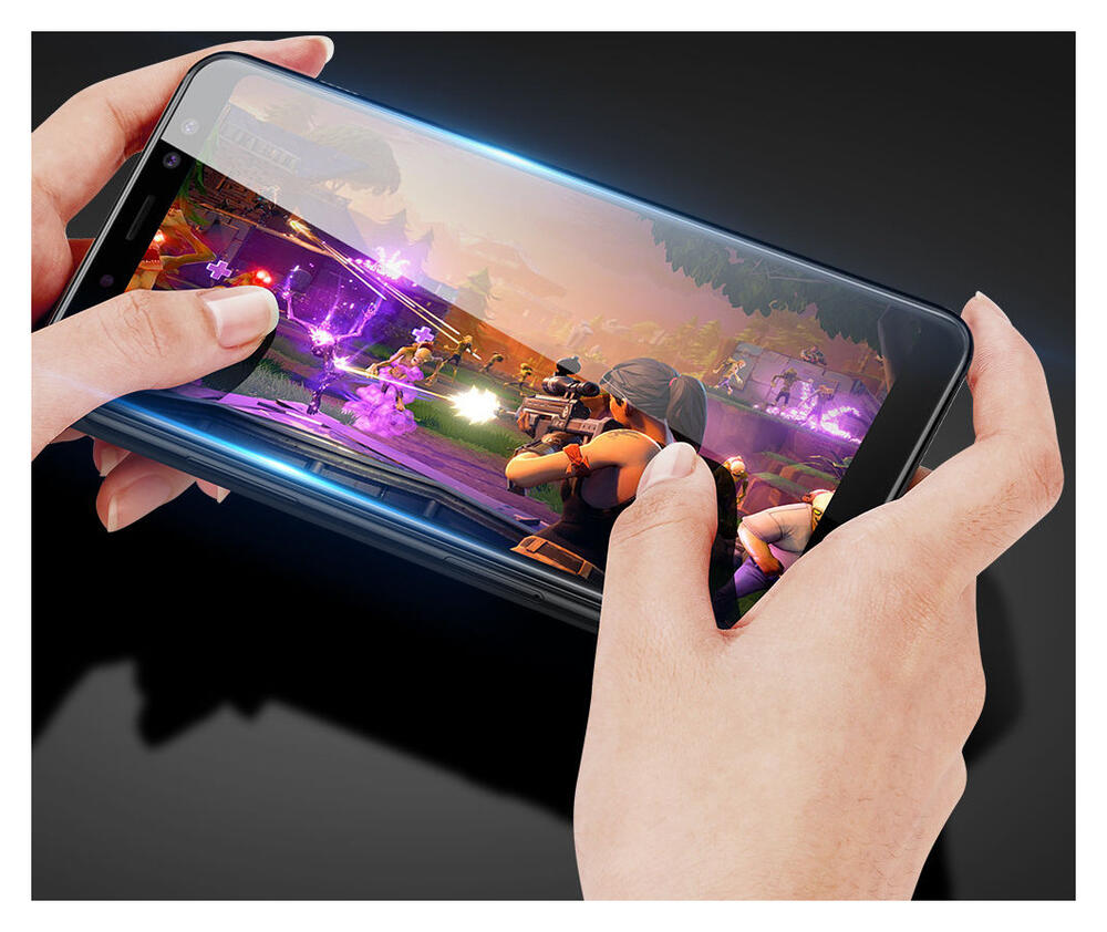 Dux Ducis Samsung Galaxy A8 2018 Tempered Glass Screen Protector afbeelding 4