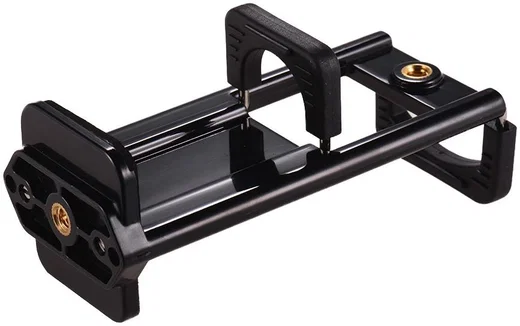 Telefoon en Tablet Houder Adapter voor Tripod en Selfiestick Zwart afbeelding 5