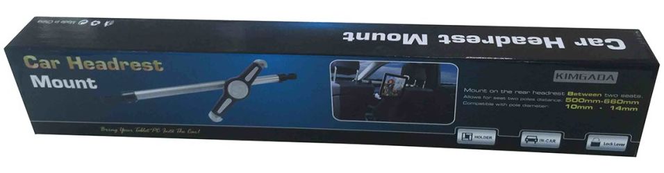 Universele 360° Verstelbare Tablet Houder Hoofdsteun voor in de Auto afbeelding 15