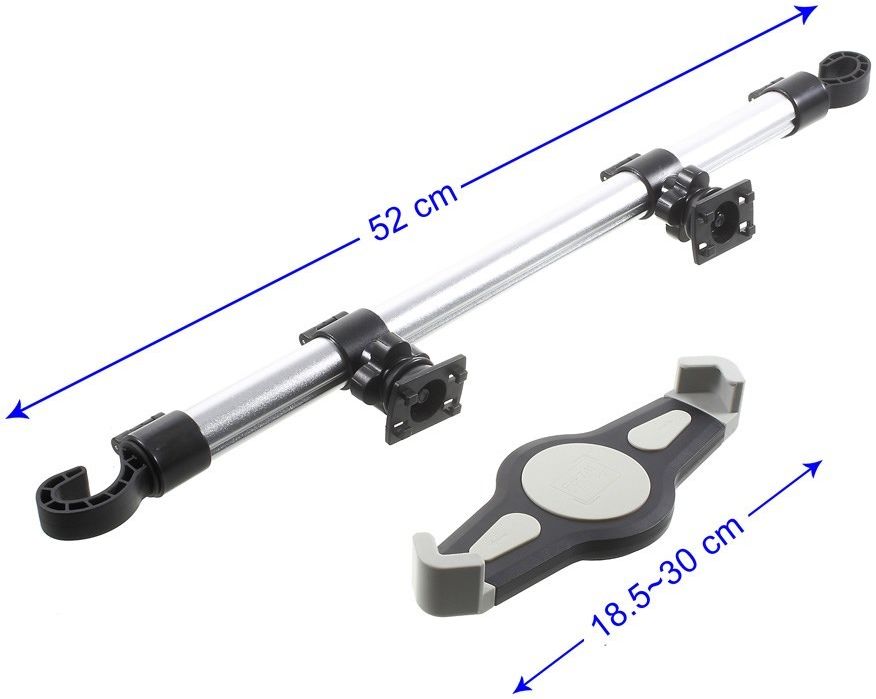 Universele 360° Verstelbare Tablet Houder Hoofdsteun voor in de Auto afbeelding 5