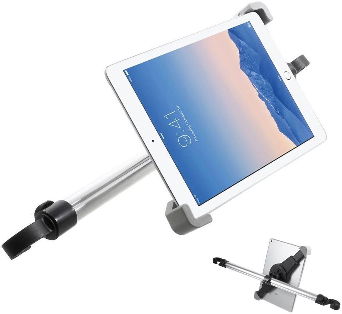 Universele 360° Verstelbare Tablet Houder Hoofdsteun voor in de Auto afbeelding 1