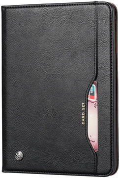 Apple iPad 10.2 2019 / 2020 / 2021 Portemonnee Tri-Fold Hoes Zwart