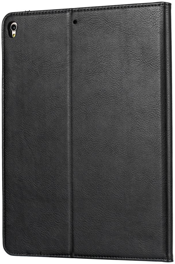 Apple iPad 10.2 2019 / 2020 / 2021 Portemonnee Tri-Fold Hoes Zwart afbeelding 2