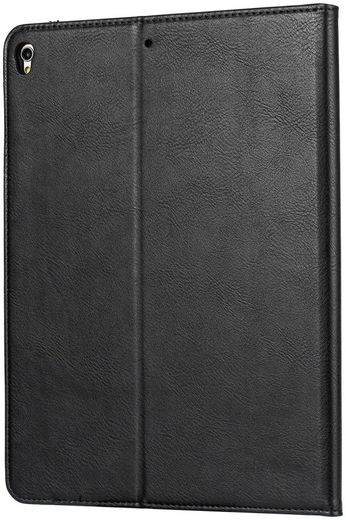 Apple iPad 10.2 2019 / 2020 / 2021 Portemonnee Tri-Fold Hoes Zwart afbeelding 2