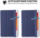 iPad 10.2 2019 / 2020 / 2021 Tri-Fold Book Case met Standaard Blauw afbeelding 2