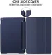 iPad 10.2 2019 / 2020 / 2021 Tri-Fold Book Case met Standaard Blauw afbeelding 3