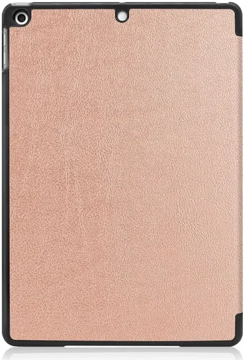 Apple iPad 10.2 (2021/2020/2019) Hoes Tri-Fold Book Case Roze afbeelding 10