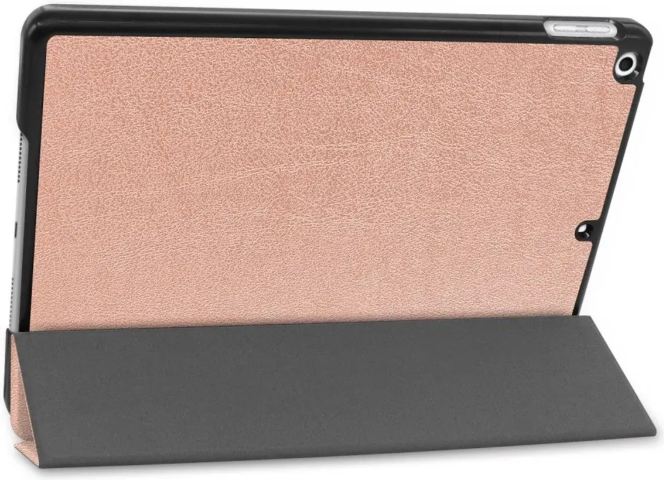 Apple iPad 10.2 (2021/2020/2019) Hoes Tri-Fold Book Case Roze afbeelding 13
