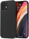 Apple iPhone 12 Pro Max Hoesje Twill Slim Textuur Back Cover Zwart afbeelding 1