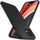 Apple iPhone 12 Pro Max Hoesje Twill Slim Textuur Back Cover Zwart afbeelding 2