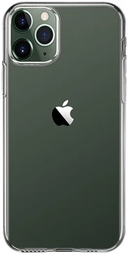 Apple iPhone 12 Pro Max Hoesje Dun TPU Transparant afbeelding 2