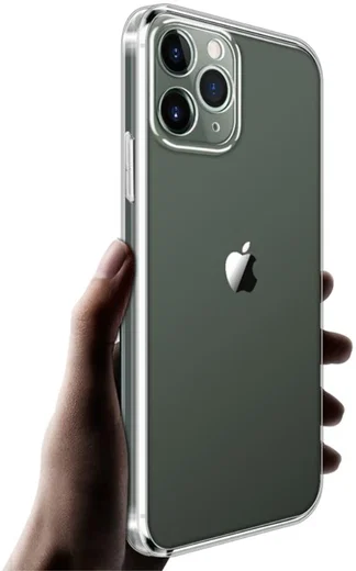 Apple iPhone 12 Pro Max Hoesje Dun TPU Transparant afbeelding 3