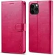 LC.IMEEKE Apple iPhone 12 Mini Hoesje Portemonnee Book Case Rood afbeelding 5