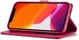 LC.IMEEKE Apple iPhone 12 Mini Hoesje Portemonnee Book Case Rood afbeelding 3