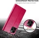LC.IMEEKE Apple iPhone 12 Mini Hoesje Portemonnee Book Case Rood afbeelding 11