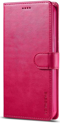LC.IMEEKE Apple iPhone 12 Mini Hoesje Portemonnee Book Case Rood afbeelding 4