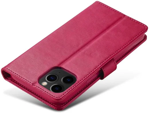 LC.IMEEKE Apple iPhone 12 Mini Hoesje Portemonnee Book Case Rood afbeelding 7