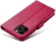 LC.IMEEKE Apple iPhone 12 Mini Hoesje Portemonnee Book Case Rood afbeelding 7