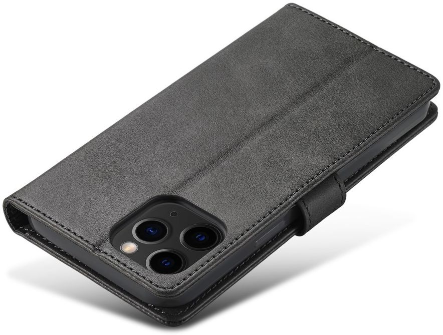 LC.IMEEKE Apple iPhone 12 Mini Hoesje Portemonnee Book Case Grijs afbeelding 7
