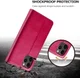 LC.IMEEKE Apple iPhone 12 / 12 Pro Hoesje Portemonnee Book Case Rood afbeelding 10