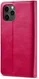 LC.IMEEKE Apple iPhone 12 / 12 Pro Hoesje Portemonnee Book Case Rood afbeelding 2