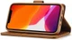 LC.IMEEKE Apple iPhone 12 / 12 Pro Hoesje Portemonnee Book Case Bruin afbeelding 5