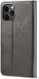LC.IMEEKE Apple iPhone 12 Pro Max Hoesje Portemonnee Book Case Grijs afbeelding 2