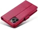 LC.IMEEKE Apple iPhone 12 Pro Max Hoesje Portemonnee Book Case Rood afbeelding 7