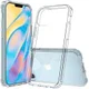 Apple iPhone 12 Mini Hoesje Hybride Armor Back Cover Transparant afbeelding 1