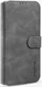 DG Ming Apple iPhone 12 Mini Hoesje Retro Wallet Book Case Grijs afbeelding 3