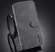 DG Ming Apple iPhone 12 Mini Hoesje Retro Wallet Book Case Grijs afbeelding 8