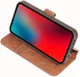 DG Ming Apple iPhone 12 / 12 Pro Hoesje Retro Wallet Book Case Bruin afbeelding 6