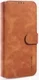 DG Ming Apple iPhone 12 / 12 Pro Hoesje Retro Wallet Book Case Bruin afbeelding 3