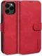 DG Ming Apple iPhone 12 Pro Max Hoesje Retro Wallet Book Case Rood afbeelding 2