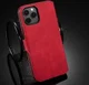 DG Ming Apple iPhone 12 Pro Max Hoesje Retro Wallet Book Case Rood afbeelding 9
