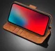DG Ming Apple iPhone 12 Pro Max Hoesje Retro Wallet Book Case Bruin afbeelding 4
