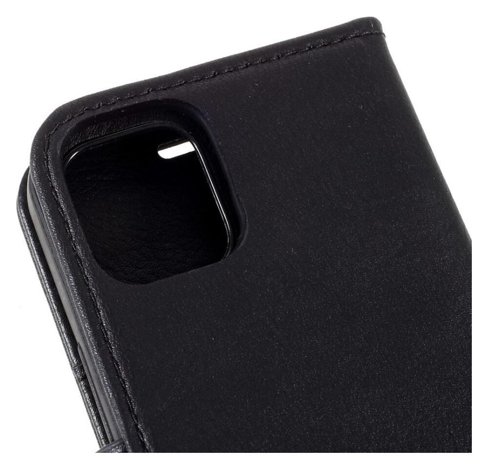 DG Ming iPhone 12 Mini Hoesje 2-in-1 Book Case en Back Cover Zwart afbeelding 5