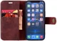 DG Ming iPhone 12 Mini Hoesje 2-in-1 Book Case en Back Cover Rood afbeelding 1