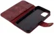 DG Ming iPhone 12 Mini Hoesje 2-in-1 Book Case en Back Cover Rood afbeelding 5