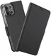 Apple iPhone 12 Mini Hoesje Kunstlederen Book Case Zwart afbeelding 1