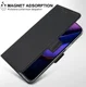 Apple iPhone 12 Mini Hoesje Kunstlederen Book Case Zwart afbeelding 3