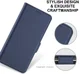 Apple iPhone 12 Mini Hoesje Kunstlederen Book Case Blauw afbeelding 5
