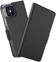 Apple iPhone 12 Pro Max Hoesje Portemonnee Book Case Zwart afbeelding