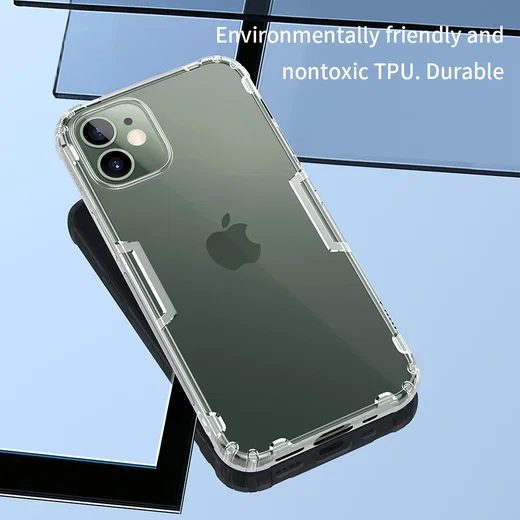 Nillkin Nature Apple iPhone 12 Mini Hoesje TPU Transparant/Wit afbeelding 7