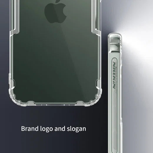 Nillkin Nature Apple iPhone 12 Mini Hoesje TPU Transparant/Wit afbeelding 12