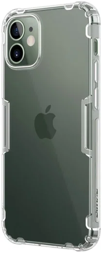 Nillkin Nature Apple iPhone 12 Mini Hoesje TPU Transparant/Wit afbeelding 2