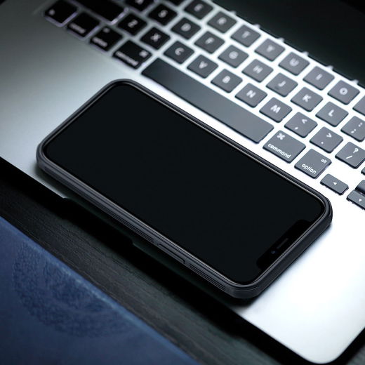 Nillkin CamShield Apple iPhone 12 / 12 Pro Hoesje Camera Slider Zwart afbeelding 17