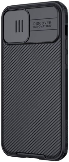 Nillkin CamShield Apple iPhone 12 / 12 Pro Hoesje Camera Slider Zwart afbeelding 14