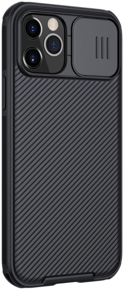 Nillkin CamShield Apple iPhone 12 / 12 Pro Hoesje Camera Slider Zwart afbeelding 15