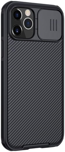 Nillkin CamShield Apple iPhone 12 / 12 Pro Hoesje Camera Slider Zwart afbeelding 15